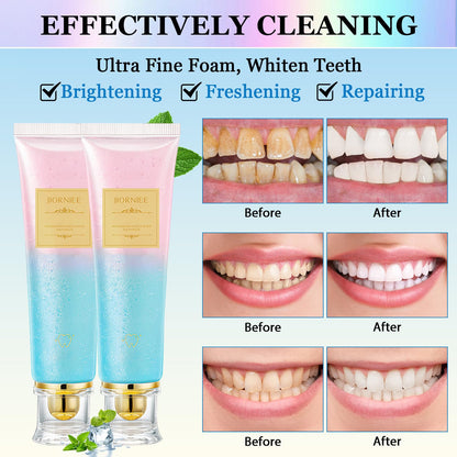 2PCS Niacinamide Toothpaste – Whitening, Enamel Repair & Fresh Breath