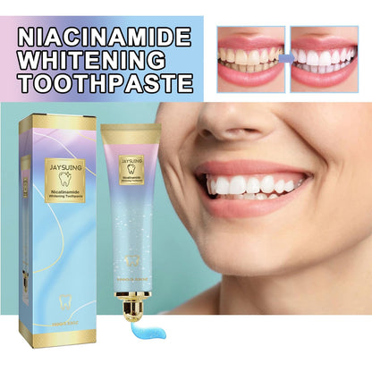 Niacinamide Whitening Toothpaste for Adults – Deep Stain Removal & Gum Health