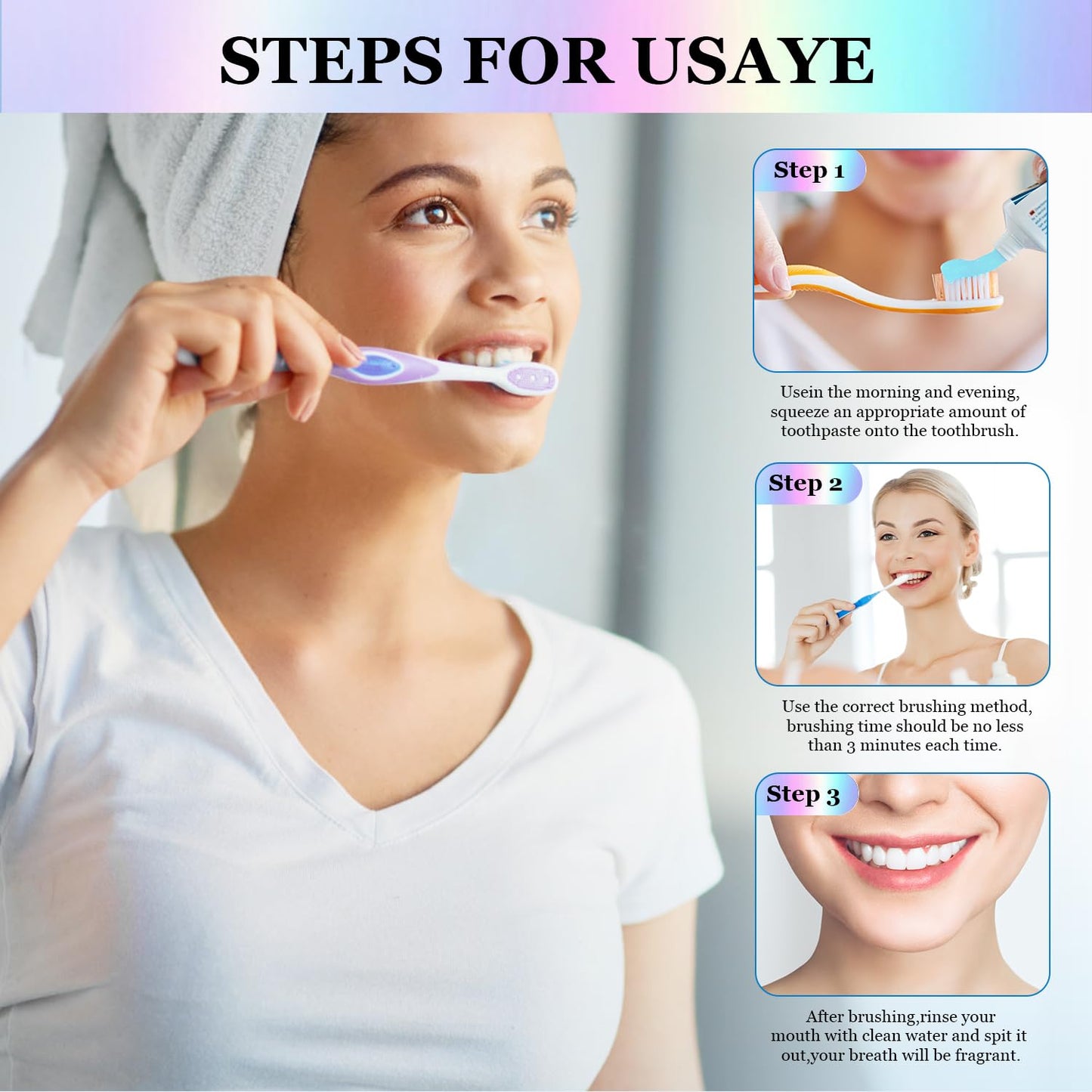 2PCS Niacinamide Toothpaste – Whitening, Enamel Repair & Fresh Breath