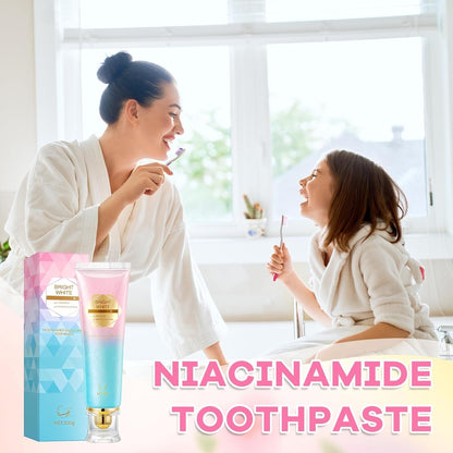 Niacinamide Whitening Toothpaste - Gentle Care & Stain Removal (1PC)