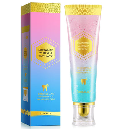 Niacinamide Whitening Toothpaste | Intensive Whitening, Stain Removal, Enamel Protection (1PC)