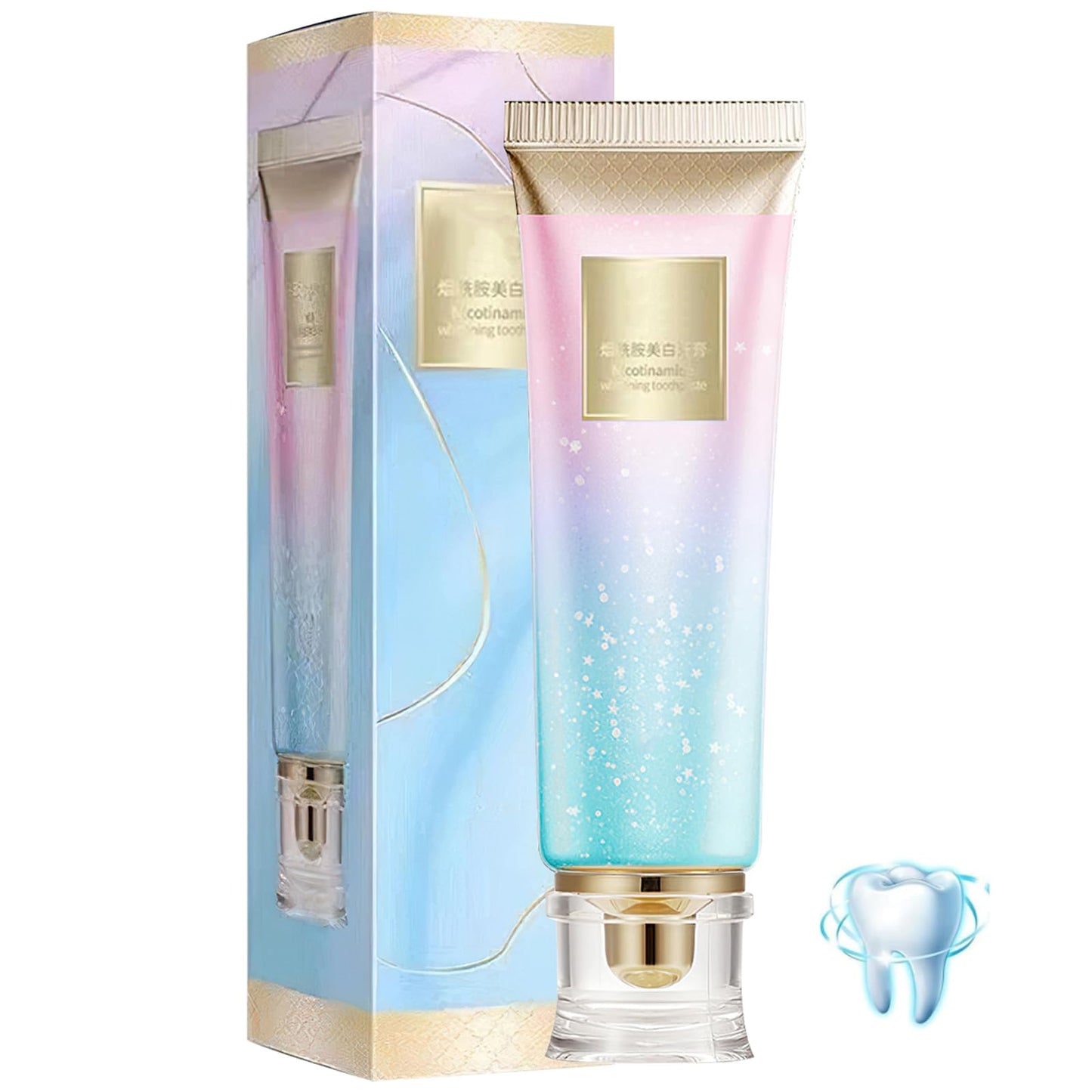 Niacinamide Whitening Toothpaste - Complete Care, Natural Peppermint