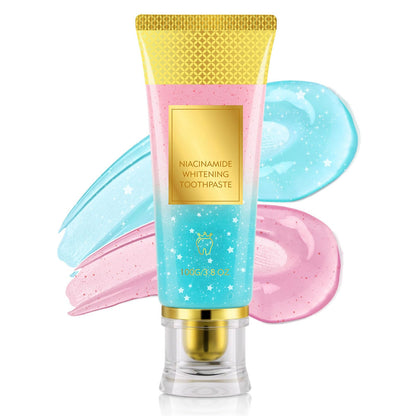 Niacinamide Whitening Toothpaste - Gum Care, Enamel Protection, Fluoride-Free