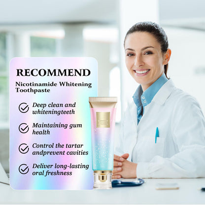 Niacinamide Whitening Toothpaste - Complete Care, Natural Peppermint