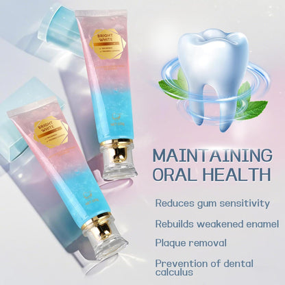 2PC Niacinamide Whitening Toothpaste – Gentle Mint, Fresh Breath & Stain Removal