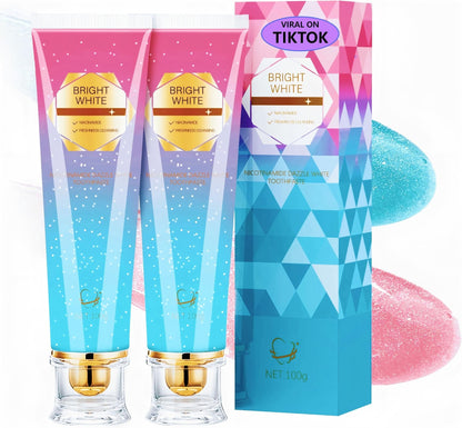 Niacinamide Whitening Toothpaste – Fluoride-Free for Sensitive Teeth | Kimralur Triple Whitening