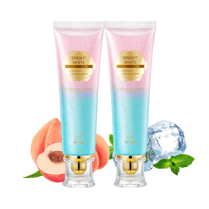 2Pack Niacinamide Whitening Toothpaste – Gentle Whitening, Peach Flavor, Gum Health