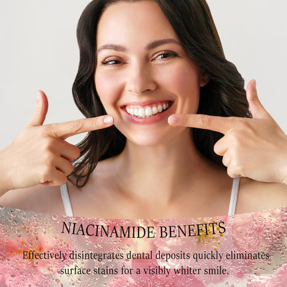 Niacinamide Whitening Toothpaste | Probiotic, Fluoride-Free, Sensitivity Relief