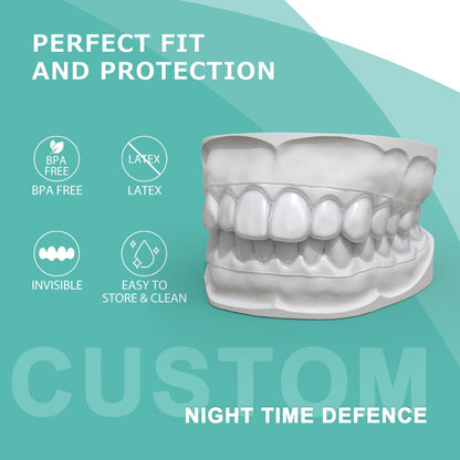 Custom Night Guard for Adult and Kids (Count, 2) – 2 Pack