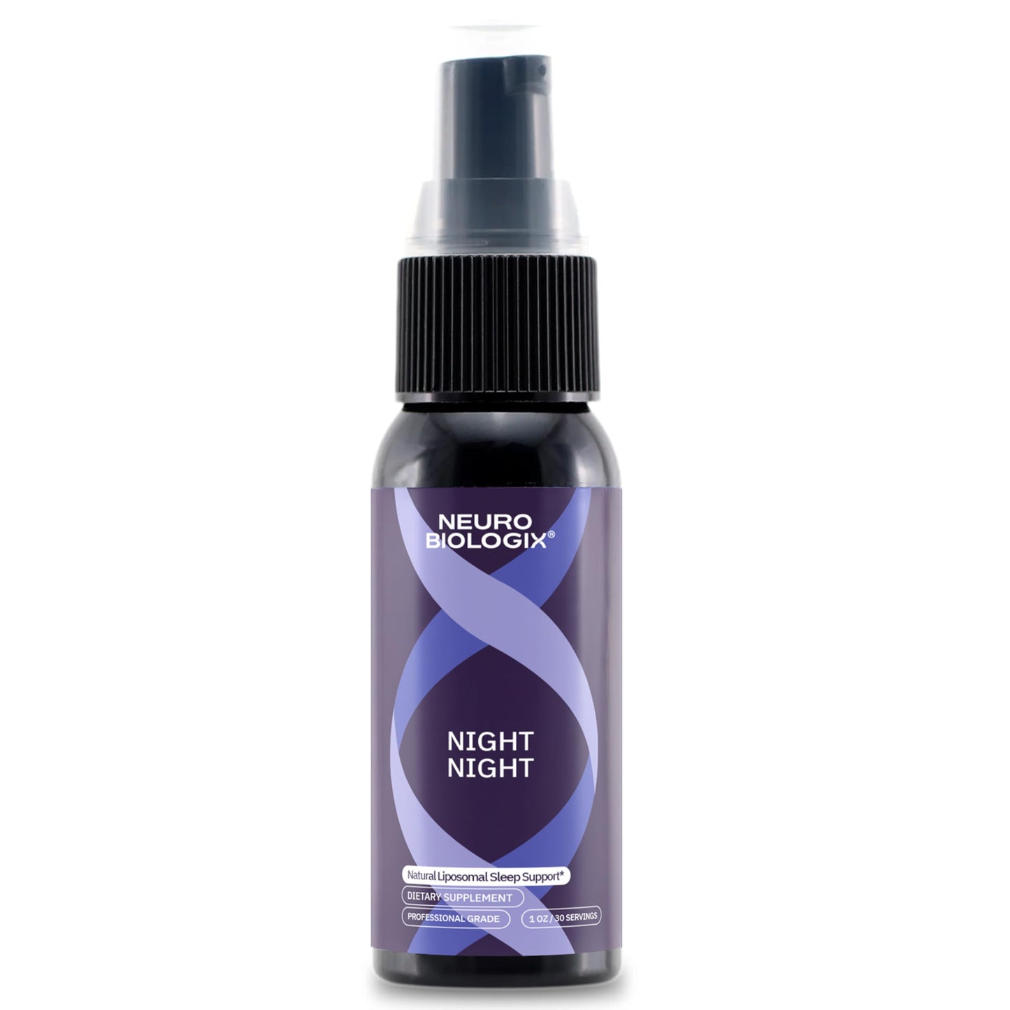 Night Night Liposomal Sleep Spray – Melatonin & GABA, Non-Habit-Forming, Vegan