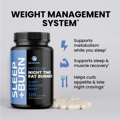 Night Time Fat Burner to Shred While You Sleep | Belly Fat & Weight Loss Support