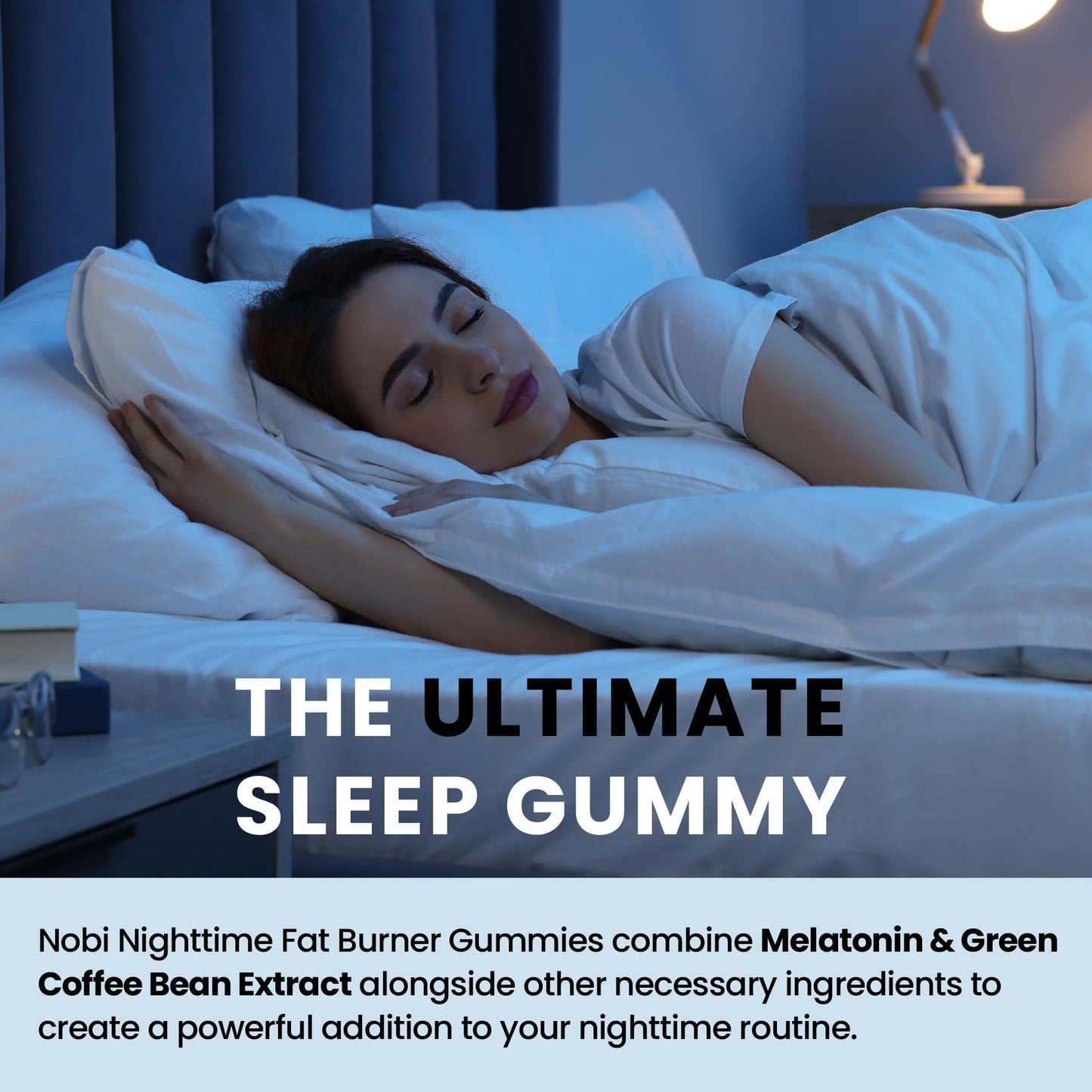 Night Time Fat Burner Gummies - Sleep Support & Metabolism Boost | 60ct