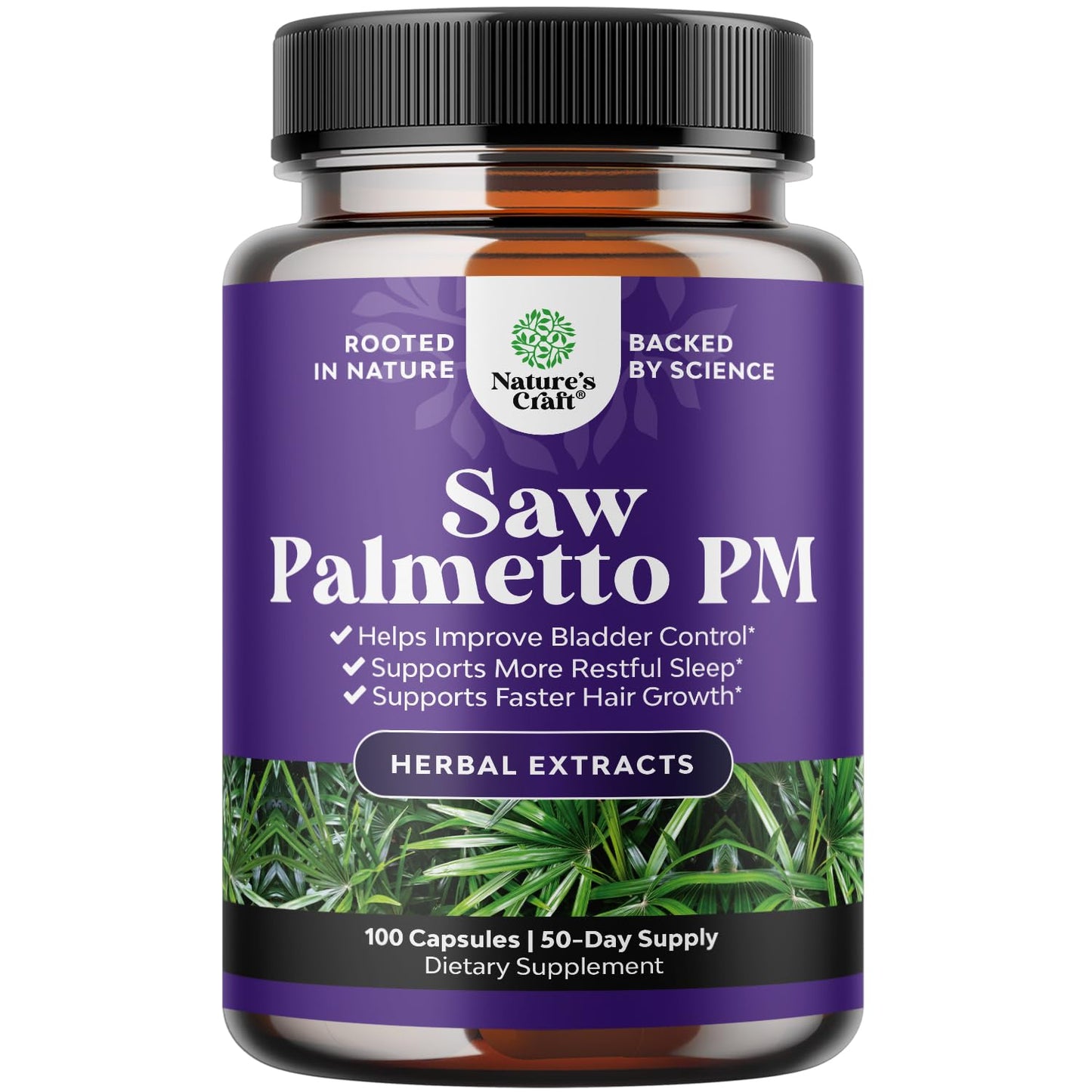Nighttime Defense Saw Palmetto for Men – Prostate Support & Night Urination Relief
