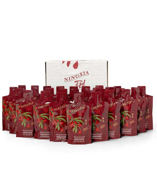 Young Living Ningxia Red Supplement – Fortify & Revitalize, 30 Pack, 2 oz Each BritishVita | Premium UK Vitamins & Wellness Supplements