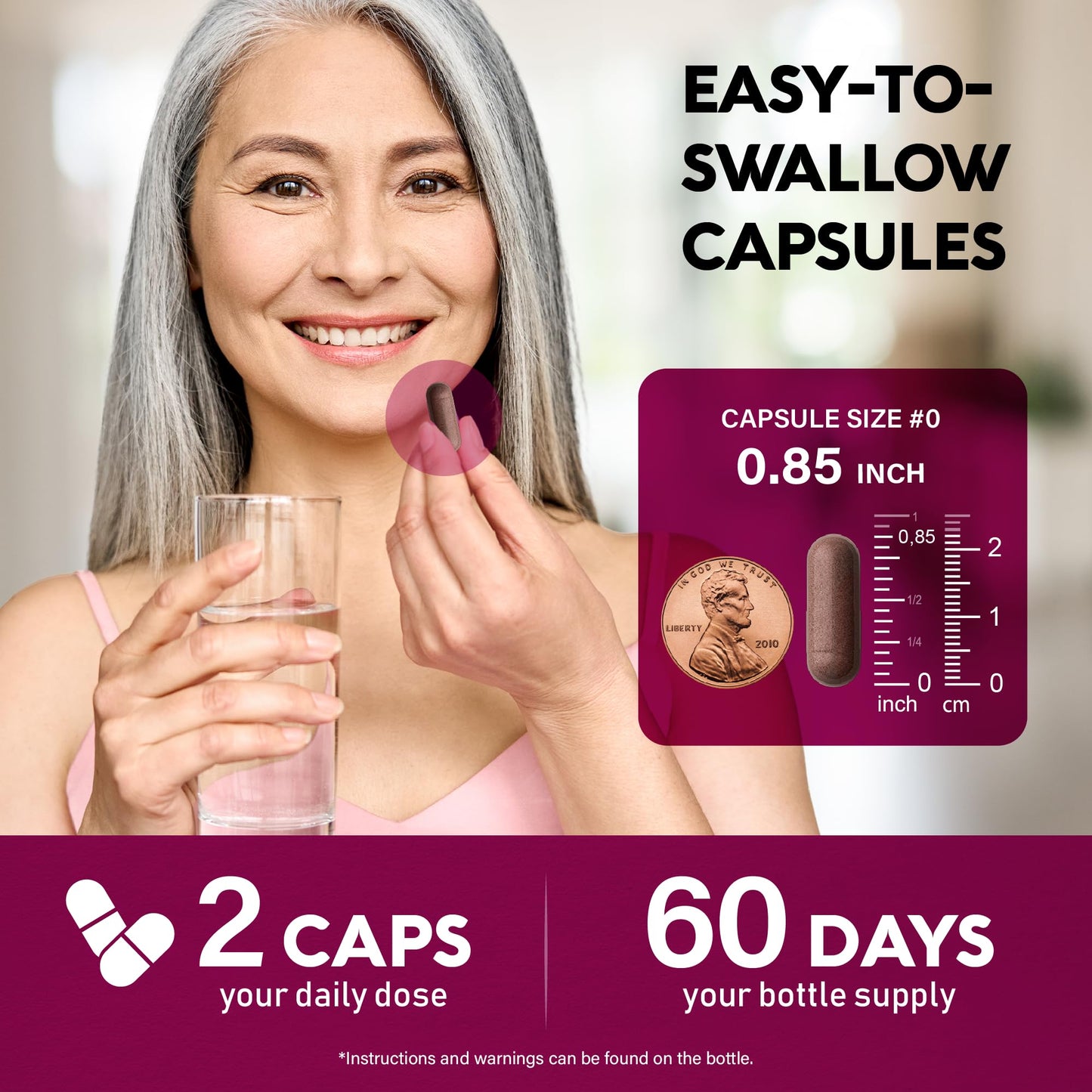 Beet Root Capsules - Heart Health & Blood Pressure Support | Hawthorn Berry, Hibiscus & Garlic - USA Made, 120 Capsules