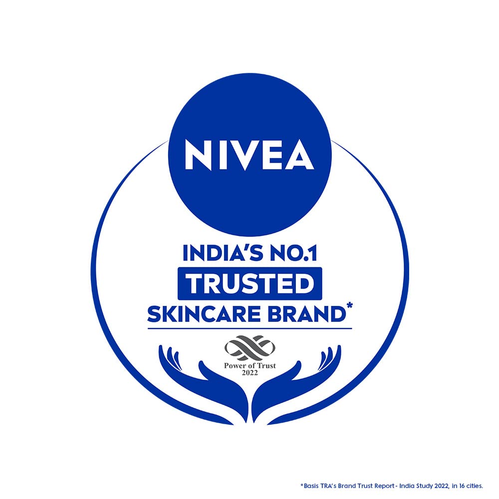 NIVEA Bath Shower Water Lily Oil – 250 ml Moisturizing Skin Cleanser with Oil Pearls & Water Lily Fragrance