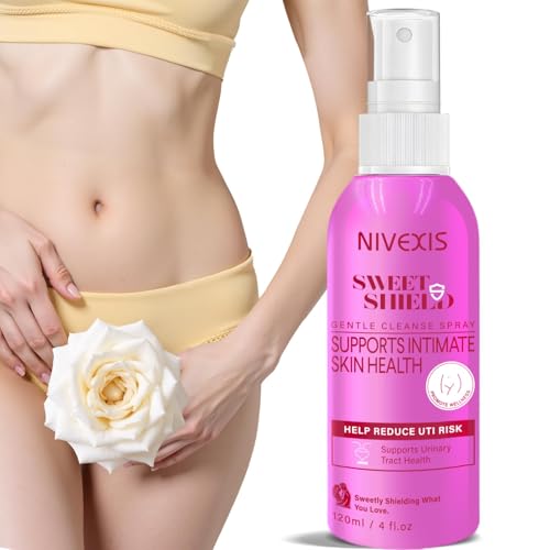 Nivexis Feminine Intimate Skin Spray – pH-Balanced, Hypoallergenic Vaginal Hygiene (4 fl oz)