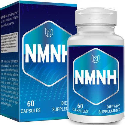 NMNH NMN Supplement – NAD+ Booster, Anti-Aging, 60 Capsules