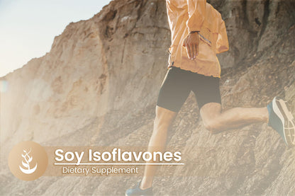 Pure Original Soy Isoflavones - 100 Capsules | No Additives, Lab Verified