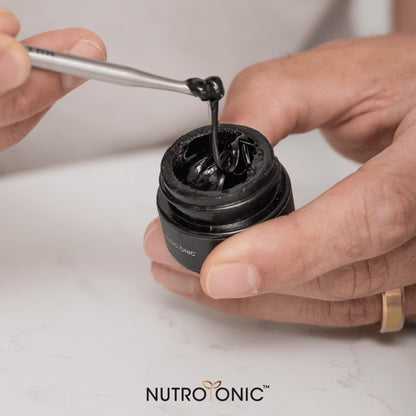 NutroTonic Himalayan Shilajit Resin – Gold Grade 86% Fulvic Acid – 5g Jar