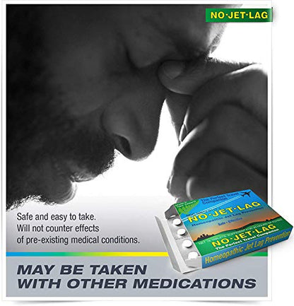 No Jet Lag Homeopathic Remedy – Miers Laboratories, 32 Chewables
