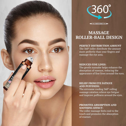 Organic Castor Oil & Frankincense Roll-On – Hexane-Free Eye Oil | Fiora Naturals