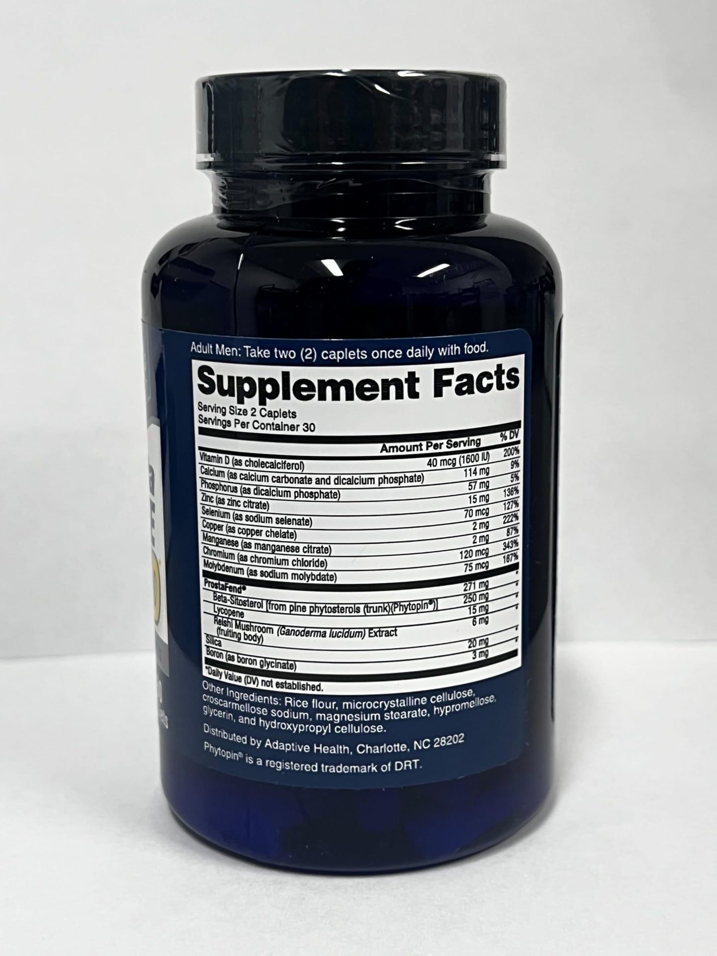 Super Beta Prostate Advanced Prostate Supplement for Men – Beta Sitosterol (Not Saw Palmetto) – 60 Caplets