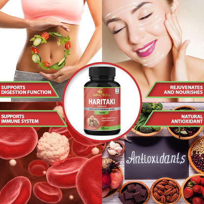 Cona Nature Haritaki Capsules 2250mg – Digestion & Regularity (120 Caps)