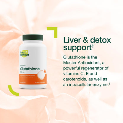 Glutathione Reduced Capsule | DNA Verified, Strongest Potency, Vegan & Non-GMO (Pack of 2)