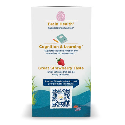 Nordic Naturals Ultimate Omega 2X Teen – Strawberry, 60 Mini Soft Gels | 1120 mg Omega-3 (EPA & DHA) | Non-GMO | 30 Servings