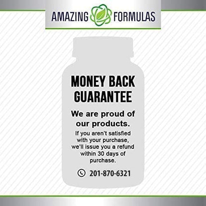 Amazing Formulas Berberine Turmeric & Bioperine 800mg – 60 Veggie Capsules