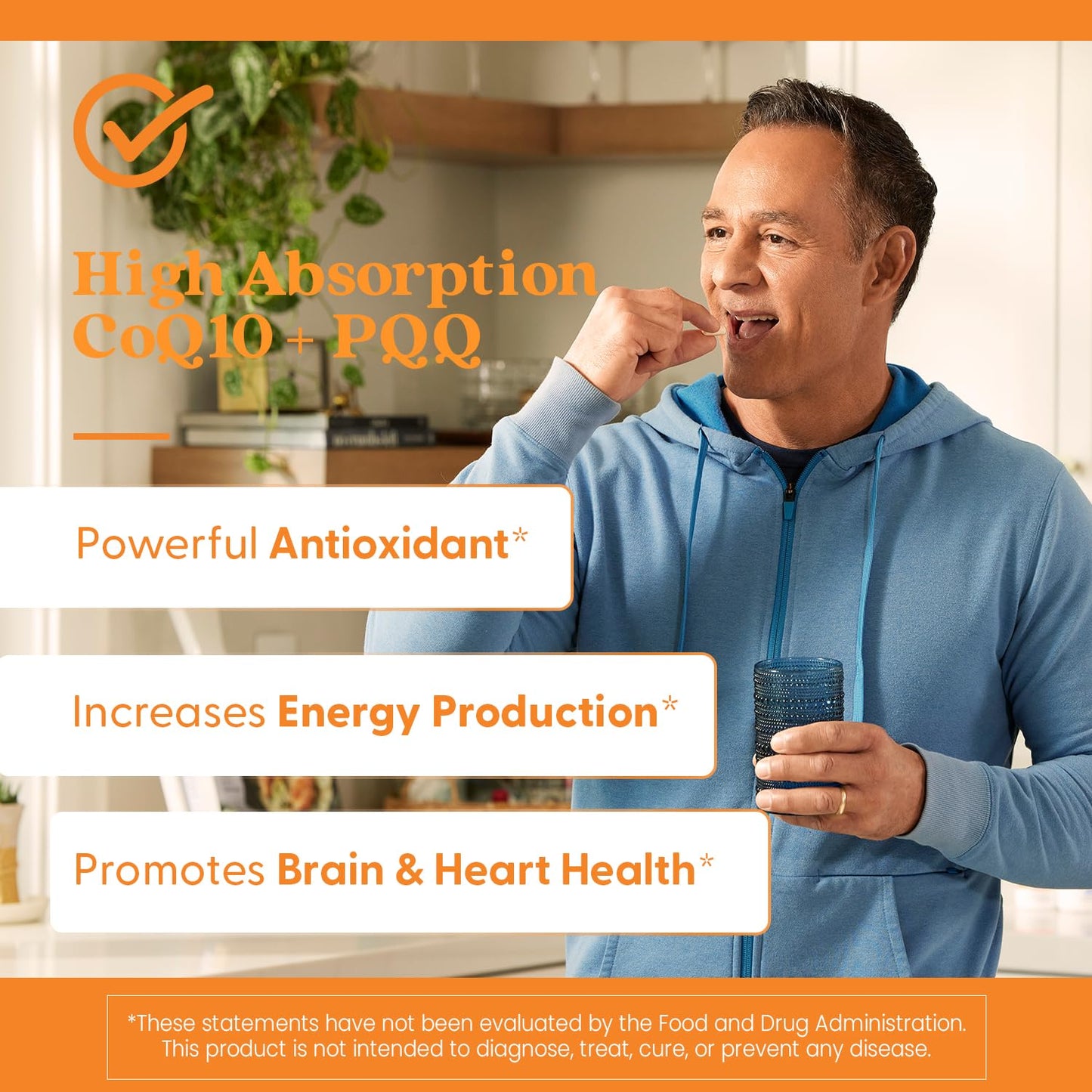 Doctor's Best High Absorption CoQ10 + PQQ – BioPerine, 60 Veggie Caps – Vegan & Non-GMO