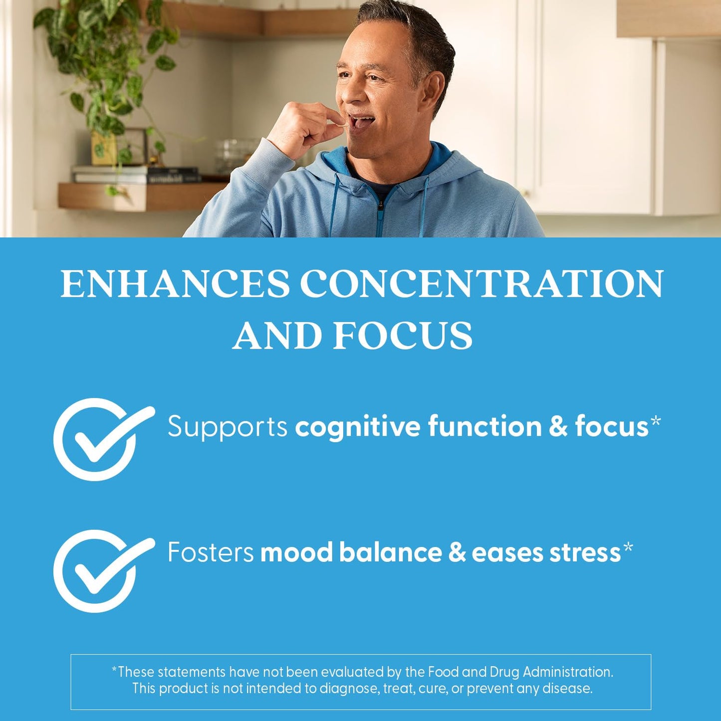 Doctor's Best Calm with Zembrin – Stress & Mood Support, 25 mg per Veggie Cap, 60 Count