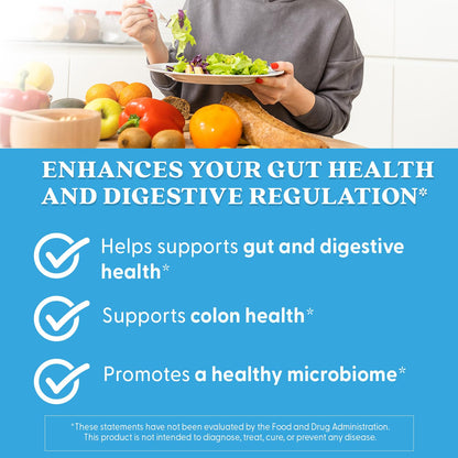 Doctor's Best High Absorption Postbiotic Butyrate with Corebiome – Gut & Immune Health | Non-GMO, Gluten Free, Soy Free, Vegan | 30 Veggie Caps