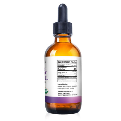 Kate Naturals Organic Black Seed Oil (2oz) – Virgin, Cold-Pressed Nigella Sativa