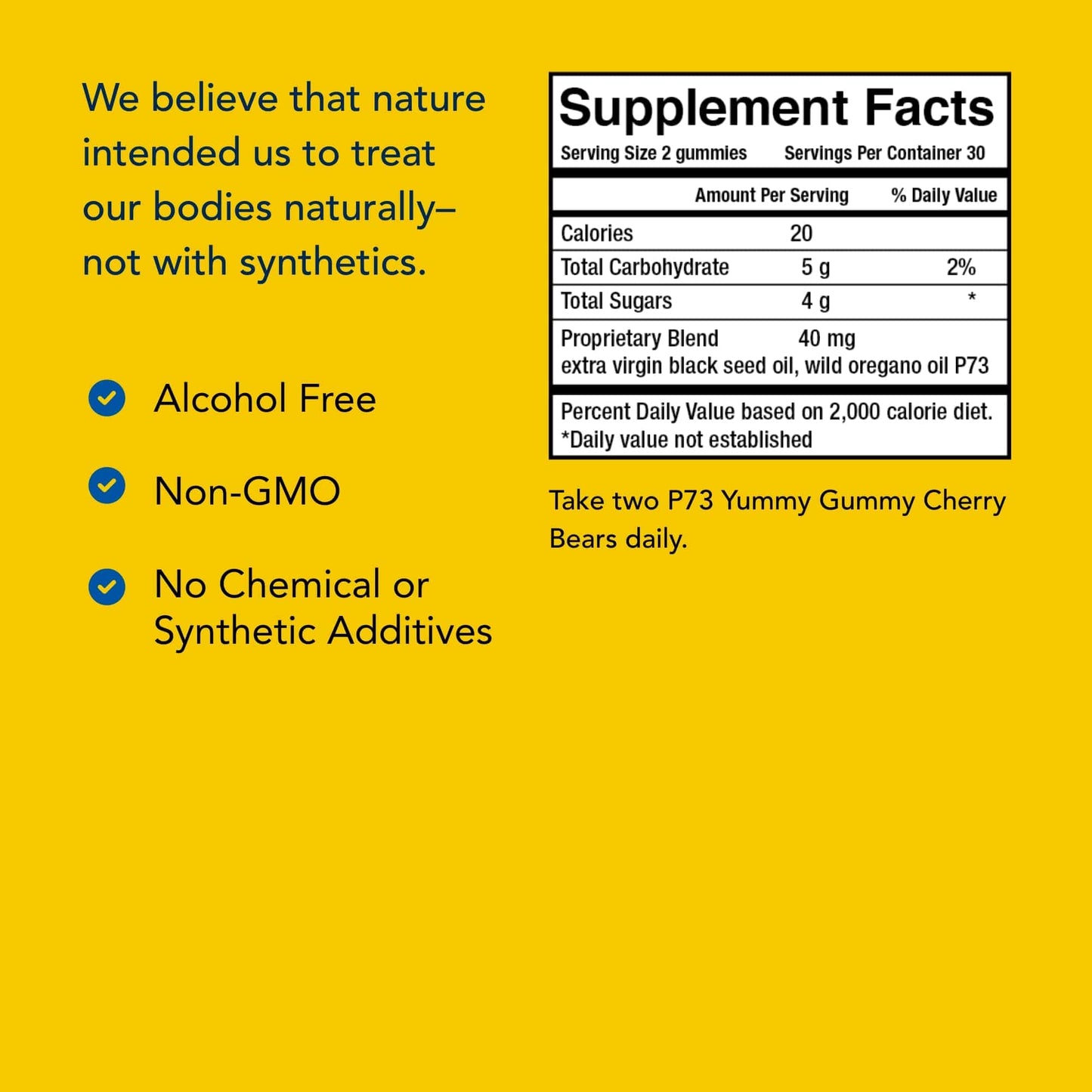 Kid-e-kare Yummy Gummy Cherry Bears – 60 Cherry Gummies | Immune Support for Kids