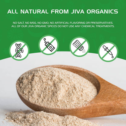 Jiva Organics Psyllium Husk Powder – 1.75 lb, Gluten Free, Fine Ground