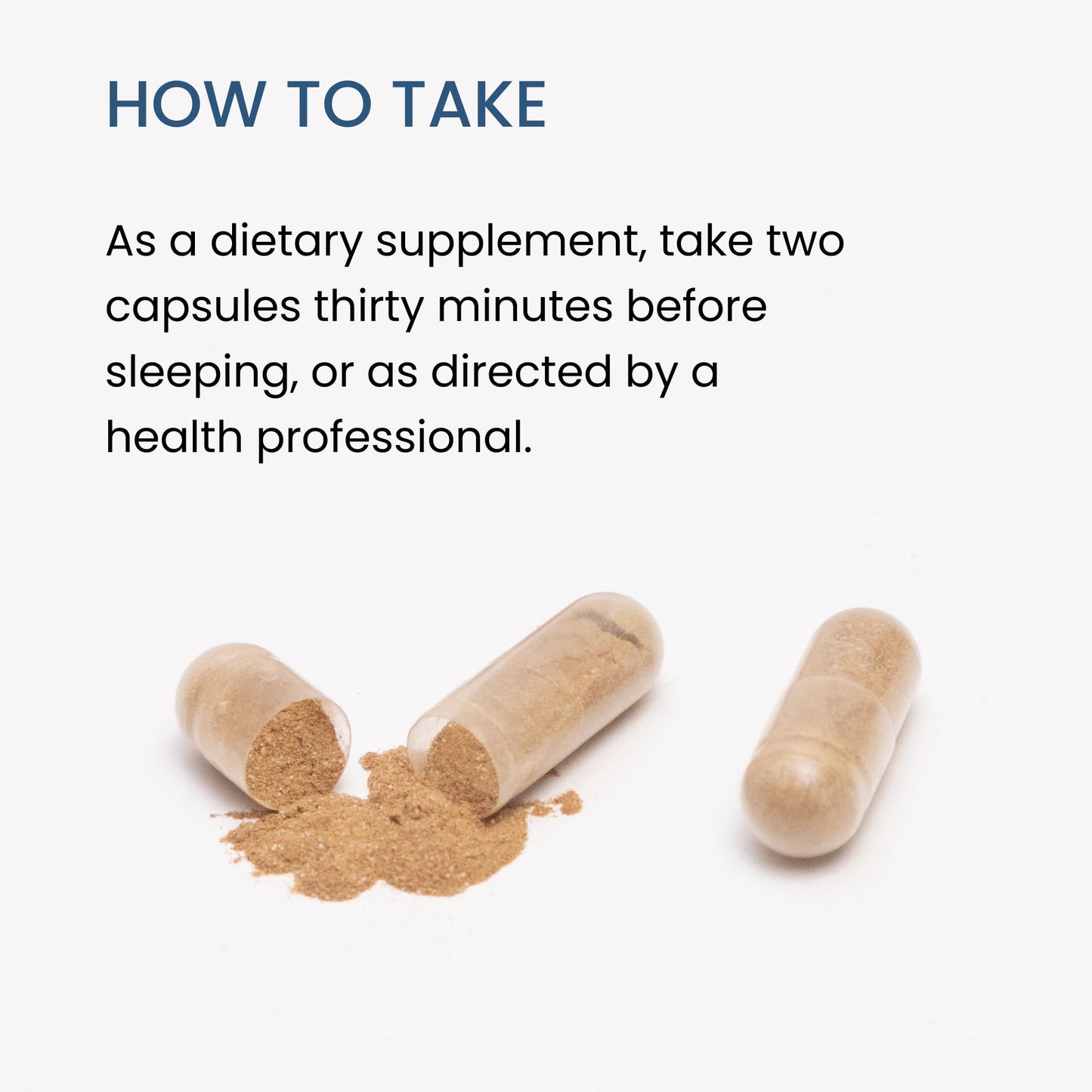 The Wellness Company Restful Sleep - Melatonin-Free Deep Sleep & REM Support - 60ct (1 Month Supply)