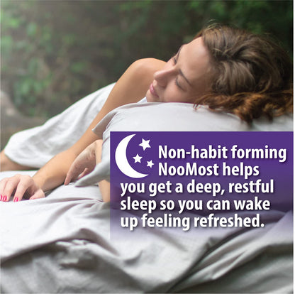 NooMost Natural Sleep Aid - Magnesium, L-Theanine & Garcinia