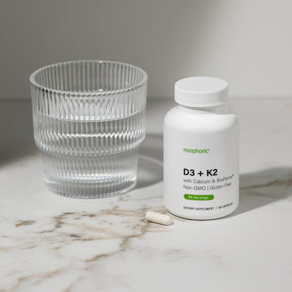 Noophoric D3 K2 5000 IU – D3 & K2 MK-7 for Bone Health