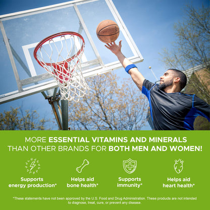 Noor Vitamins Halal Multivitamin – 30 Vitamins & Minerals, 60 Tablets, 2-Month Supply, Non-GMO