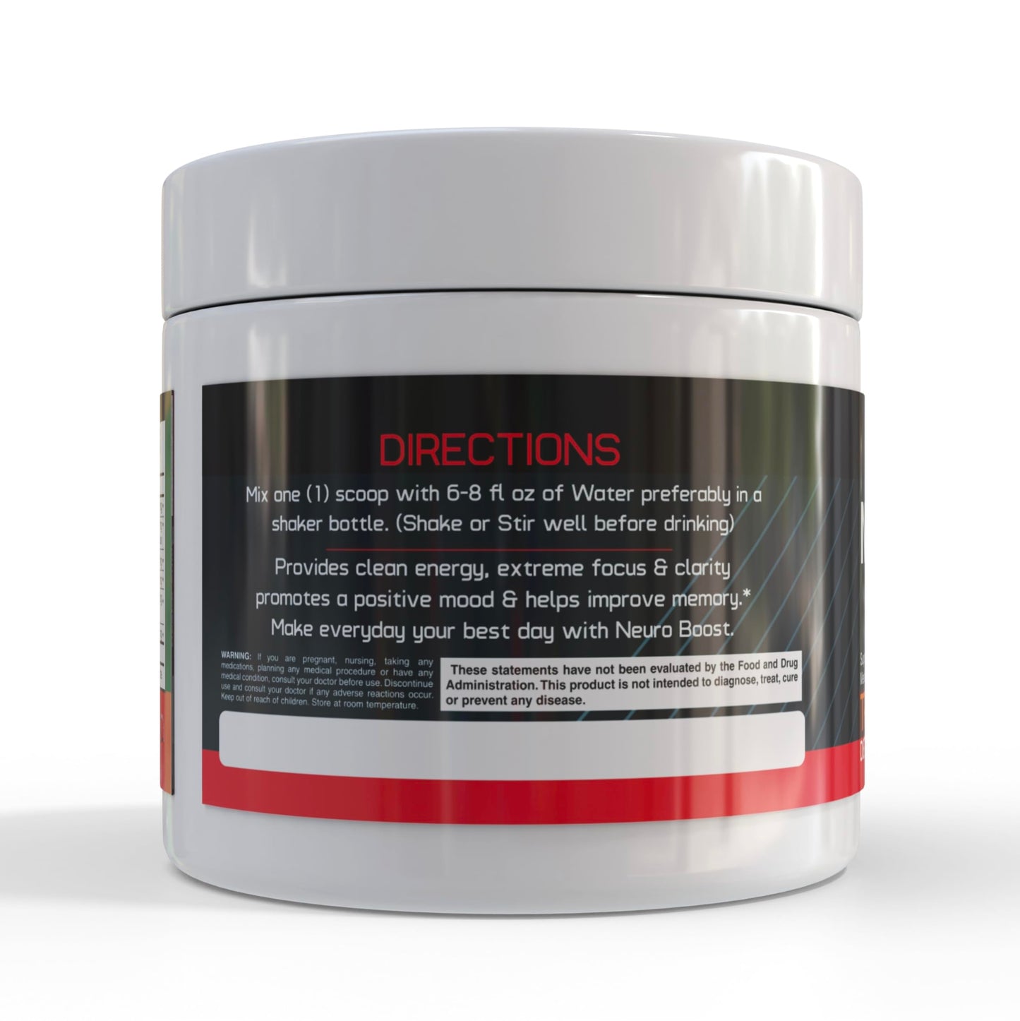 Nootro-Prime Brain Boost – Focus & Memory Nootropic (30 Servings) Tropical