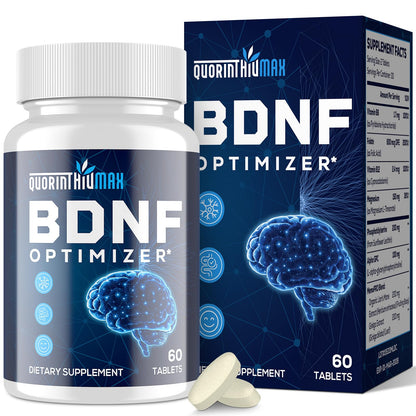 Nootropic Brain Supplement for Memory & Focus – BDNF Optimizer – 60 Tablets