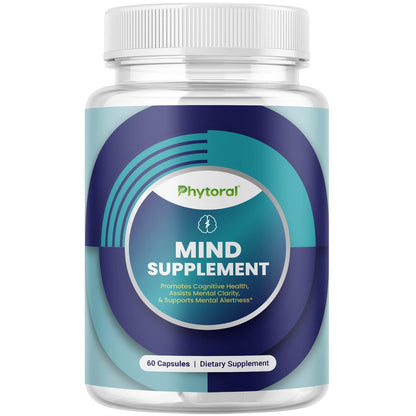 Nootropic Brain Supplement for Memory & Focus | Vitamins for Mental Clarity - 60 Capsules