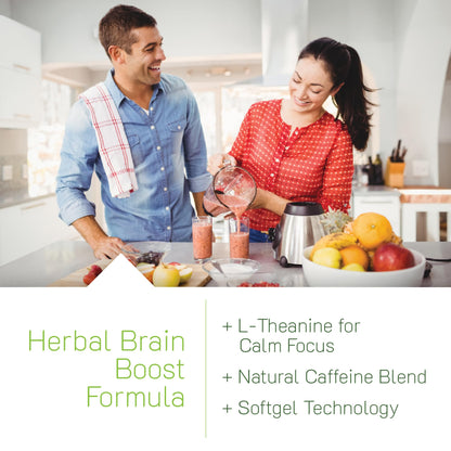 Irwin Naturals Brain Awake - 60 Liquid Softgels | Enhanced Focus, Clarity & Mental Performance