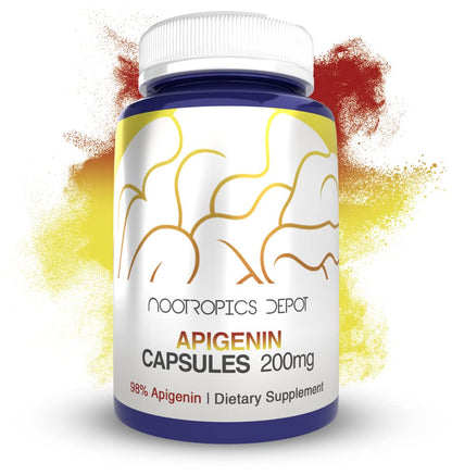 Nootropics Depot Apigenin Capsules 200mg | 30 Count