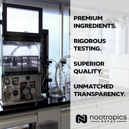 Nootropics Depot Lion's Mane Mushroom Capsules 500mg | 60 Count | 8:1 Dual Extract