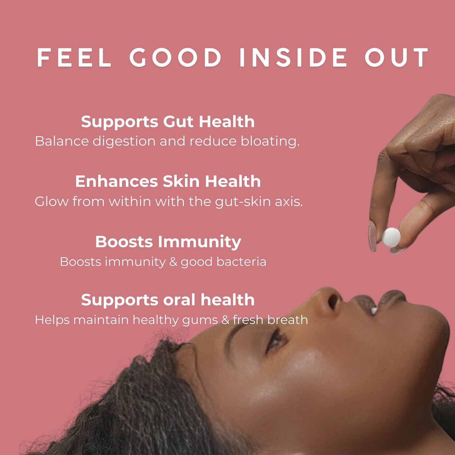 NOOZ Probiotic Mints – Gut & Oral Health Support | Spicy Cinnamon, Sugar-Free