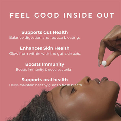 NOOZ Probiotic Mints – Gut & Oral Health Support | Spicy Cinnamon, Sugar-Free