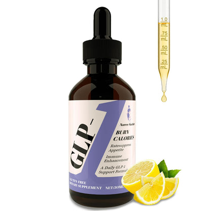 Norce Sactor GLP-1 Drops – Natural Liquid Supplement for Women & Men | Digestive & Gut Health